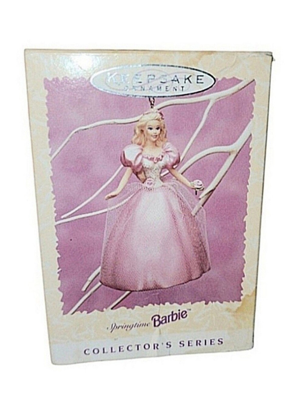 1996 Collector Series Springtime Barbie keepsake ornament
